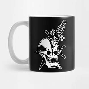 Traditional skull Mug